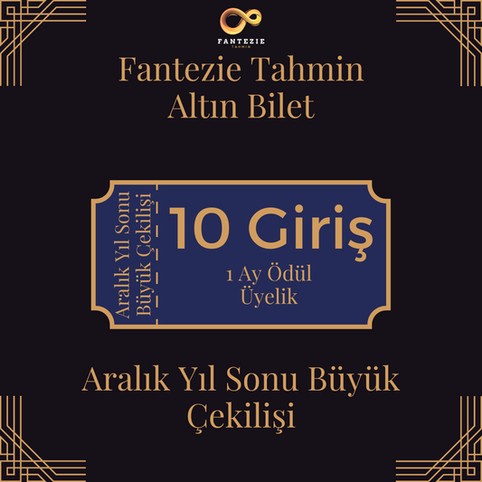 Fantezie Tahmin Altın Billet